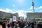 Omas gegen Rechts - german: grannies against right-wing at Berlin silent demo following the death of George Floyd