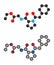 Omberacetam nootropic drug molecule