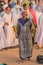 OMDURMAN, SUDAN - MARCH 8, 2019: Sufi Whirling Dervish during the traditional Friday religious ceremony at Hamed al Nil