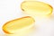 Omega 3 fish oil, gel capsules, food supplement for health care. Pharmaceutical industry, medicament. Pharmacy