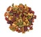 Omega 3 trail mix on a white background