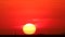 Omega sunset gold fishing boat passing time lapse
