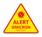 Omicron Alert. Omicron New SARS Mutation Variant B.1.1.529 Concept. Fight Against Coronavirus