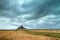 Ominous clouds at Le Mont Saint-Michel