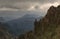 Ominous mountains Madeira