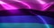 Omni Flag, Omnisexual Pride Flag with waving folds, close up view, 3D rendering