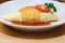 Omurice is a Japanese food that uses eggs to wrap rice