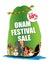 Onam Festival Sale Poster, Banner or Flyer.