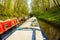 Onboard a Canal Boat