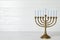 Ð¡oncept of Jewish holiday, Hanukkah, space for text