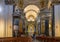 One of the 10 interior chapels inside the baroque Sainte Reparate Cathedral, the Cathedral of Nice, France