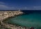 One of the bays on the island of Favignana