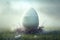 One Big Easter Egg in a Nest
