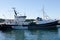 One big fishing boat in Gothenburg harbour