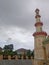 this is one of the biggest and most beautiful mosques in the Indonesian city of Serang