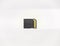 one black memory card adapters on a white background top view