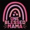 One Blessed Mama, Typography design