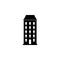 One-block building icon. Element of travel icon for mobile concept and web apps. Thin line one-block building icon can