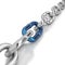 One blue link in a chrome chain