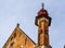 One of the brick turrets of Landhuis van het Brugse Vrije