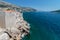 One of the Cafes outside of Dubrovnik walls