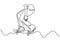 one continuous drawn line skateboard drawn by hand picture silhouette. Line art vector sketch single handdrawn. Minimalism design
