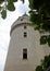 One of the corner towers of the Chateau de Langeais, Loire Valley, France