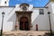 One of the entrance doors of the Church of San Marcos Evangelista in Icod de los Vinos, Tenerife. Spain