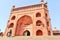 One of the entrance of Jama Masjid located in Old Delhi, India