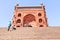 One of the entrance of Jama Masjid located in Old Delhi, India