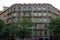 One of the facades of apartment buildings in the Eixample quarter in Barcelona