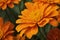 This is one of the famous flowers in the world called Marigold (Tagetes)