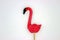 One flamingo-shaped lollipop candies