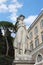 One of the four allegorical sculptures in Piazza del Popolo