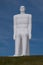 One of four huge White Men statues, Esbjerg, Denmark