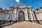 One of the gates of Dolma Bache Palace, Istanbul, Turkey