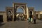 One of the gates leading to the old town of Fez, Morocco.