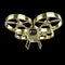 One golden quadrocopter drone with camera, glossy pracious metal isolated render