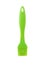 One green Silicone Pastry Brush isolated