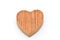 One heart-shaped timber