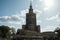 One of the highest building of Europe - Palace of Culture and Science in Warsaw, Poland