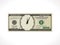 One hundred dollars - United States currency - time is money concept