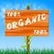 One Hundred Percent Shows Organic Products And Completely