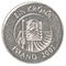 One icelandic krona coin