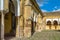 One of the inner courtyards of the Mosque-Cathedral of Cordoba, Spain