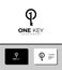 One key logo