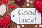 One Label, Red Hearts, Good Luck, Macro