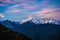 One of the main peaks of Meili Snow Mountain, Deqin County, Yunnan, China