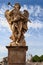 One of the many angels of the Castel Sant`angelo in Rome