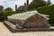 One of many brick built cold frames in the famous walled garden in West dean estate in West Sussex in the South of England